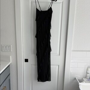 Sincerely Jules Elegant Black Strapless Dress